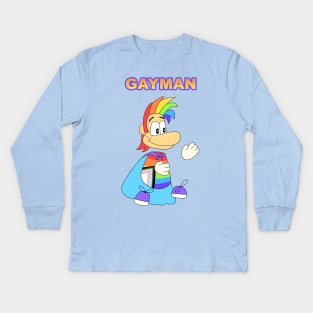 Gayman Kids Long Sleeve T-Shirt